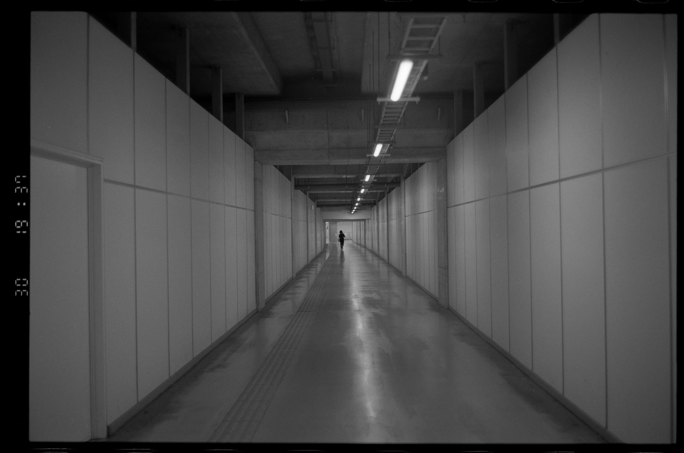 The tunnel I pass through to and from the studio. Tokyo, 2024.