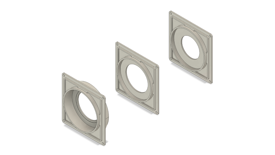 Horseman 80mm² Lensboards