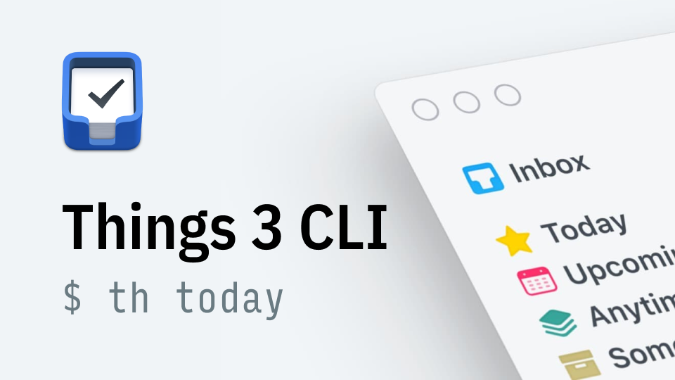 Things CLI