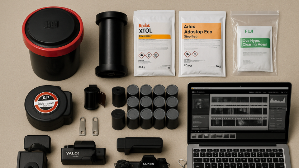 Rapid Travel Film Development Kit