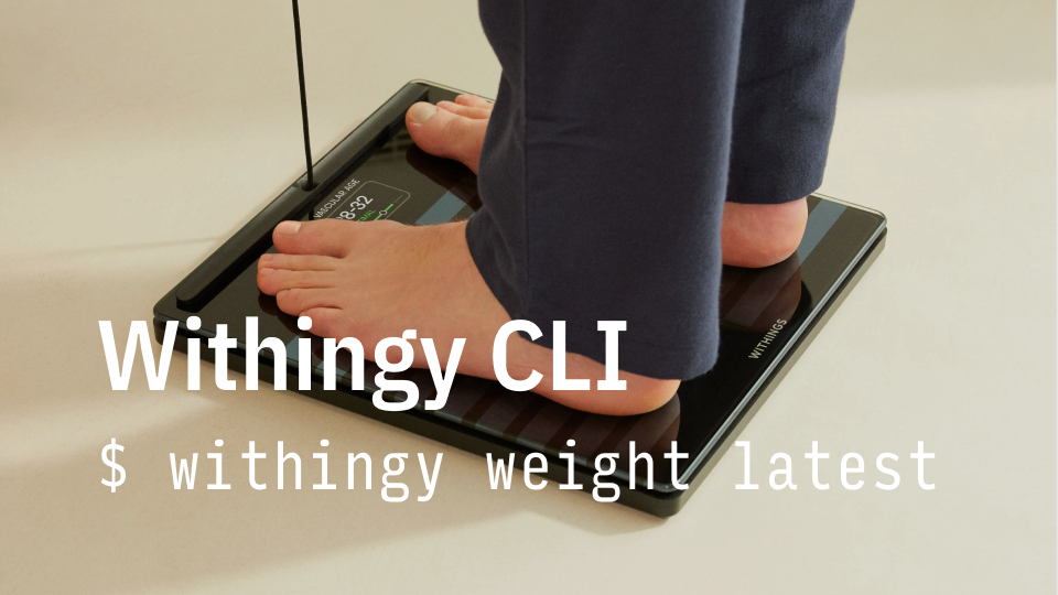Withingy CLI